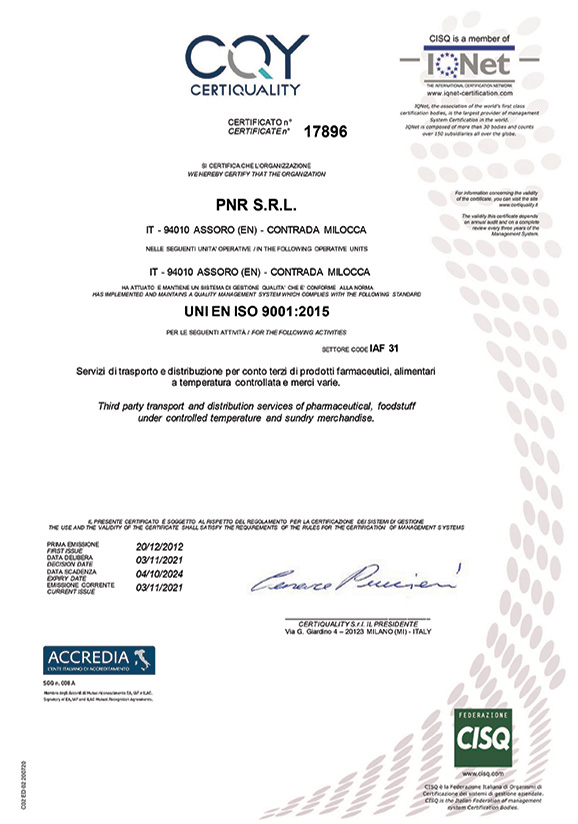 RTIFICATO-ISO-9001